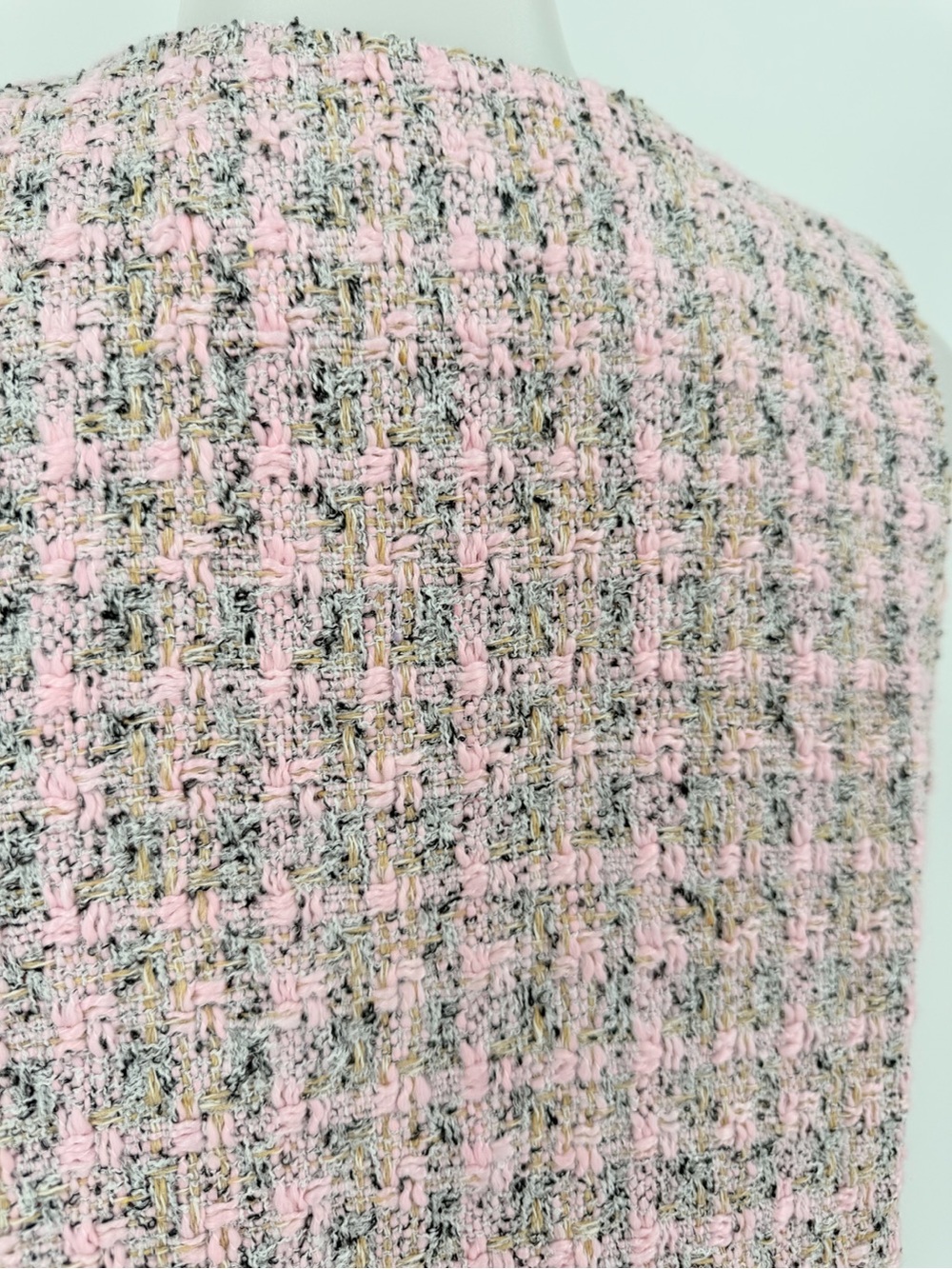 Tuckernuck Pink Tweed Sleeveless Shift Dress - Picture 9 of 9